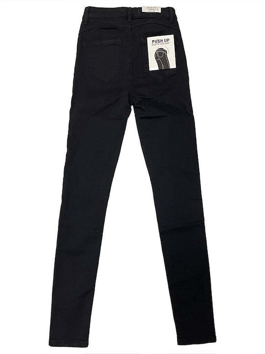 Γυναικείο Jean Παντελόνι σε Skinny Εφαρμογή Μαύρο