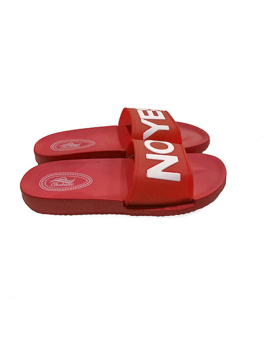 Ustyle Women's Slides Red