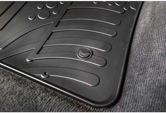 Auto Gs Rear Mats 4pcs for Suzuki Crossover Renault Coupe Hyundai Coupe 2022 Black