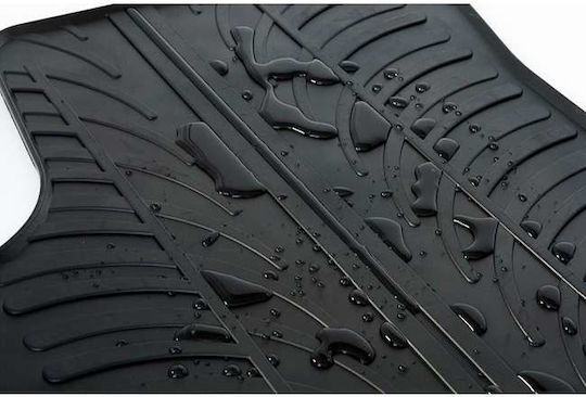 Auto Gs Rear Mats 2pcs for Peugeot 308 Opel Astra Black