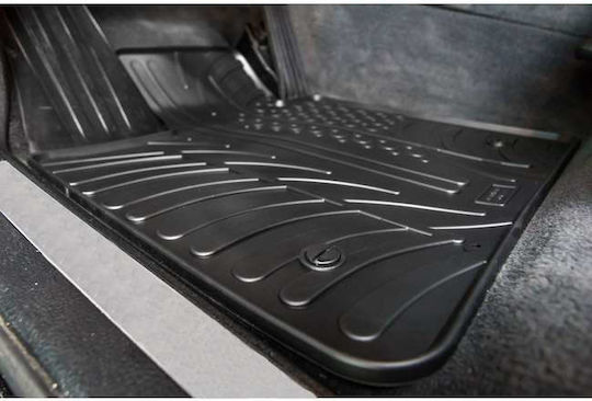 Auto Gs Rear Mats 2pcs for Skoda Octavia 2020 Black