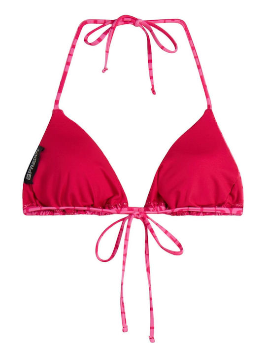 Freddy Triangle Bikini Top Fuchsia