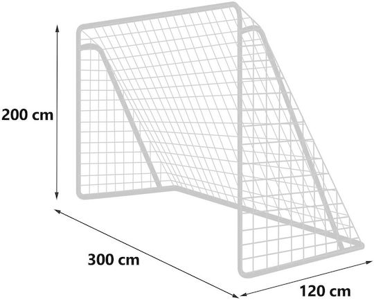 NEO Sport Football Goal 300x200x120cm
