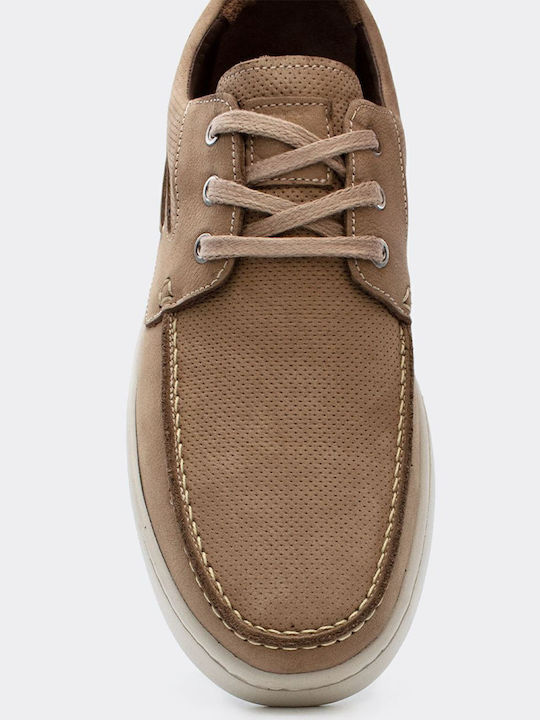 Men's Leather Moccasins Brown