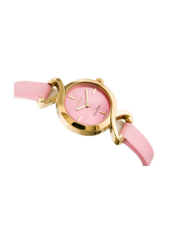 G.Rossi Women's Watch with Pink Leather Strap
