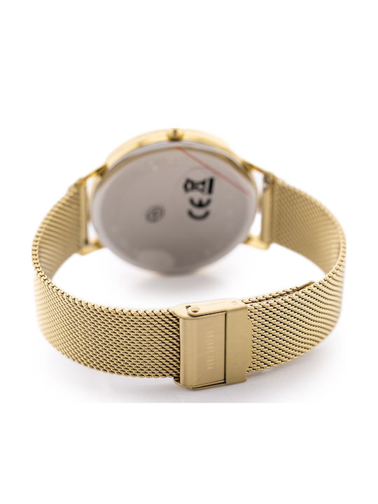 Paul Lorens Women's Watch with Gold Metal Bracelet