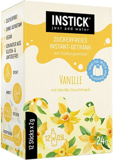 Instick Vanille Zuckerfrei 2.5gr 12Stück