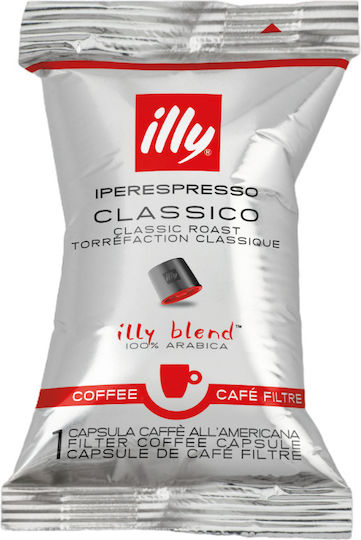 Illy Κάψουλα Φίλτρου Classico (Normale) Single Flowpack Συμβατή με Μηχανή Iperespresso 1caps