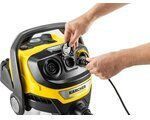 Karcher WD 5 P S V-25 5 22 Aspirator Umede Uscate 1100W cu Recipient Inox 25lt Galbenă