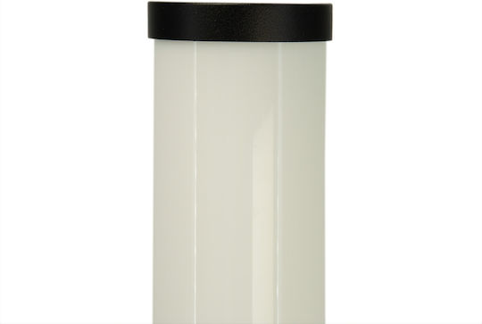 Solarleuchte Boden Column 6W mit Warmes Weiß Licht 3000K IP64 60cmx7.5cmx12.5cmcm