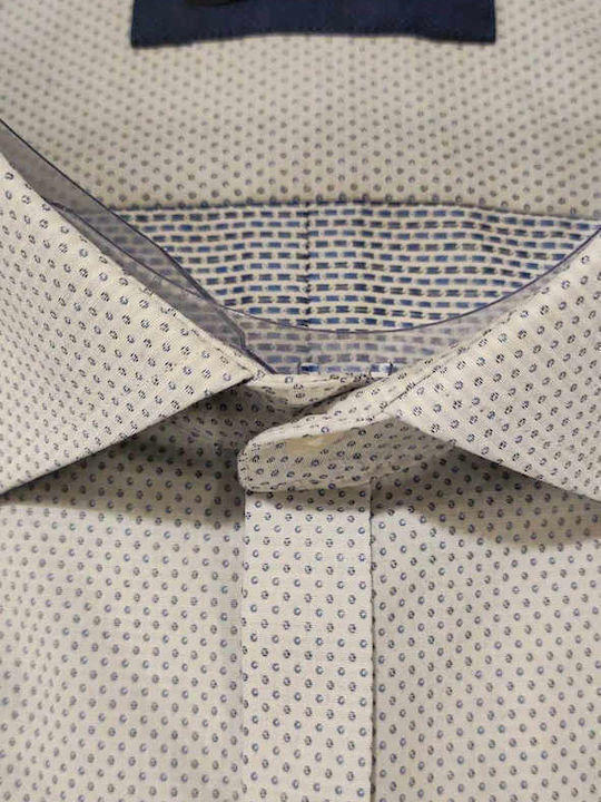 Verri Men's Shirt Polka Dot White