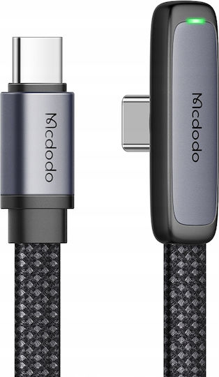 Mcdodo USB 2.0 Kabel USB-C männlich - USB-C 65W PD Schwarzes 1m CA-3360