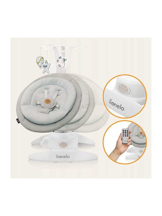 Lionelo Electric Baby Relax Mell with Music Beige Sand for Child up to 9kg