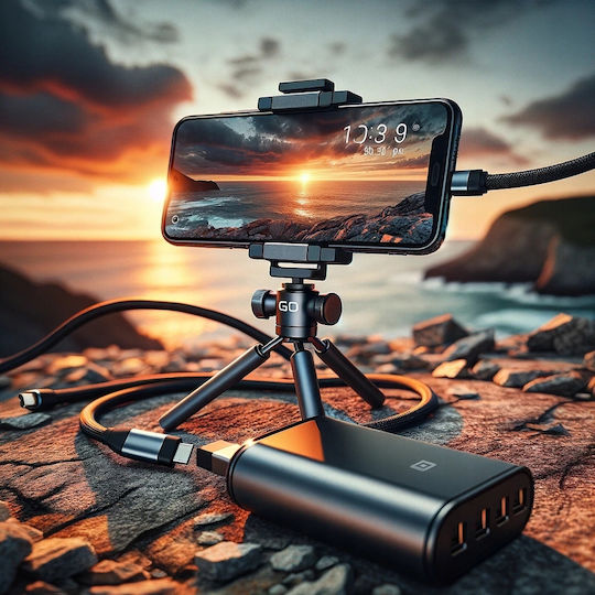 HDMI 2.1 Ултра Висока Скорост 48Gbps 4K 120Hz HDR VRR HDMI Кабел HDMI Мъжки - HDMI Мъжки 1м Сив