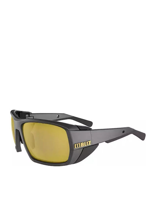 Bliz Peak Sunglasses Μαύρα with Acetate Frame & Yellow Lens Bliz Peak Sunglasses Μαύρα with Acetate Frame & Yellow Lens