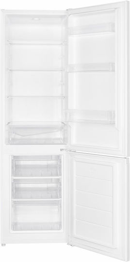 Heinner Fridge-Freezer 262lt H180xW55xD56cm White HC-HM262E++