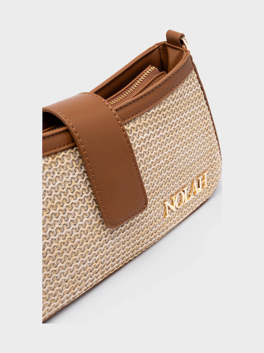 Riviera Γυναικεία Τσάντα Ώμου Beige Brown
