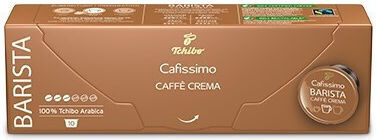 Tchibo Κάψουλες Espresso Barista Crema Συμβατές με Μηχανή Cafissimo 10caps