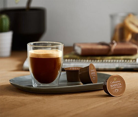 Tchibo Κάψουλες Espresso Barista Crema Συμβατές με Μηχανή Cafissimo 10caps