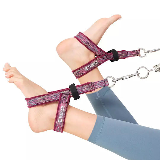 Foot Y Loop Straps-narrow Purple Multi
