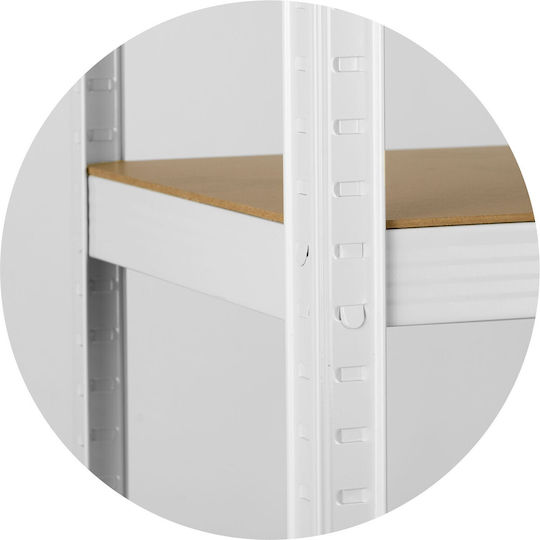 Humberg Ραφιέρα Dexion 75x30x150εκ. με 5 Ράφια Συνολικής Αντοχής 625kg
