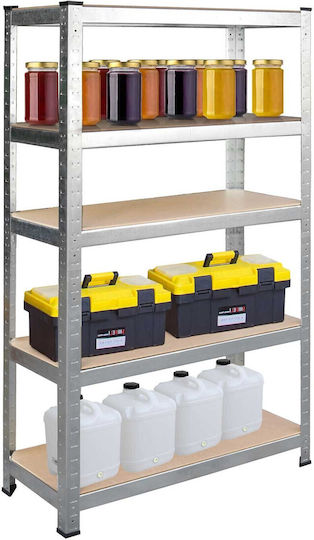 Humberg Dexion Shelf 75x30x150cm With 5 Shelves Total Load Capacity 1000kg