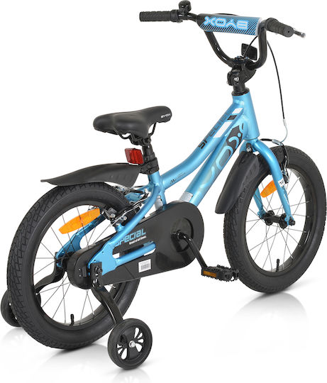 Byox Bicicletă de Oraș pentru Copii 16" cu Cadru din Aluminiu Albastru