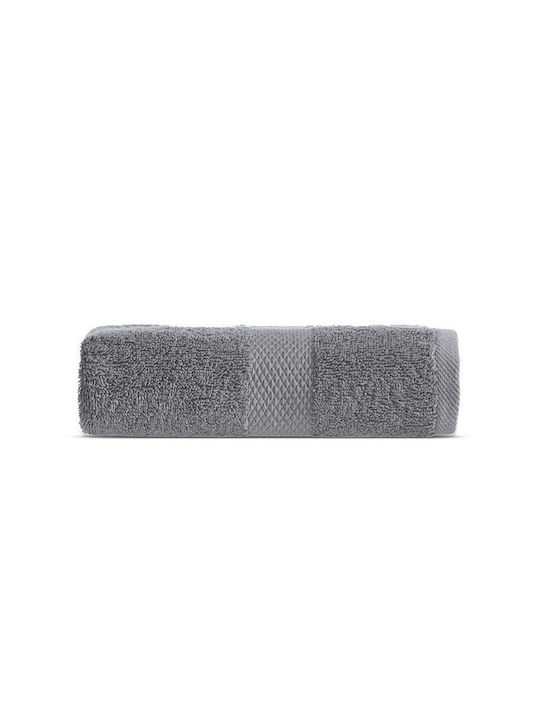 Nef-Nef Homeware Bath Towel Delight 70x140cm. Grey Weight 500gr/m²