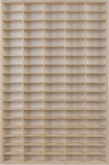 Детски Рафт За Стена Бежов 50x4.5x78.5см