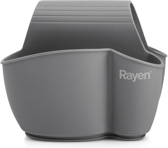 Rayen Suport Pentru Burete Din Plastic Gri 12.5x9.5cm