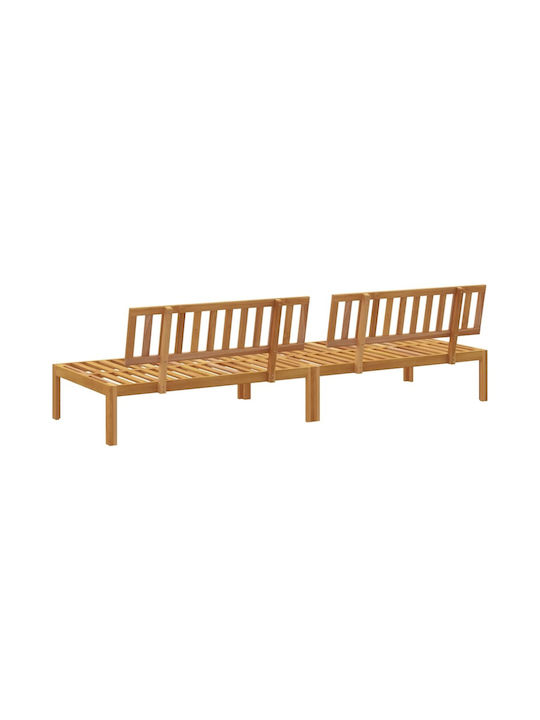 Canapea cu două locuri Exterior din Paleți 120x80cm