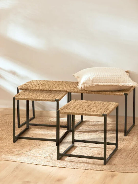 Παγκάκι Εξωτερικού Χώρου Ξύλινο 120x120cm