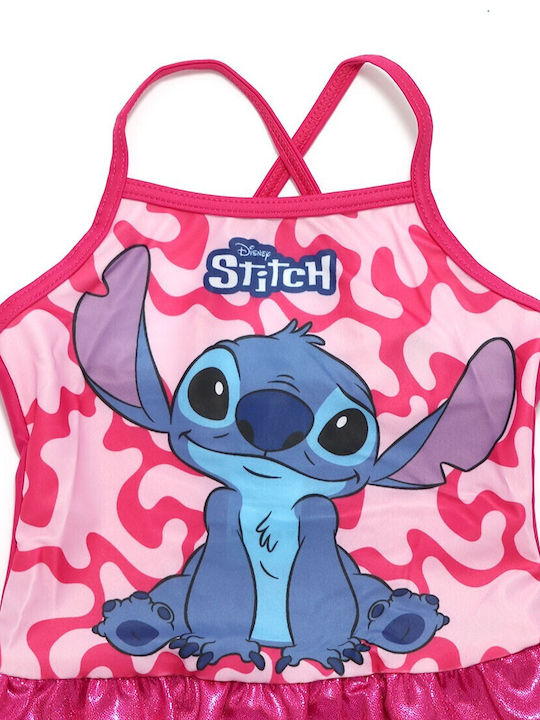 Disney Lilo & Stitch Costum de baie pentru copii O singură bucată Fuchsia