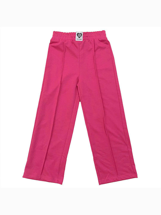 Ustyle Kids Sweatpants Set Rose 2pcs