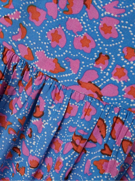 Kinderkleid Ärmellos Blue
