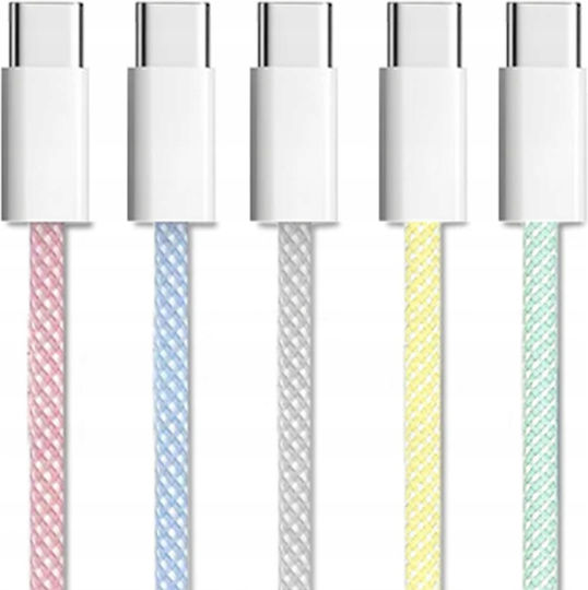 USB 2.0 Cable USB-C male - USB-C 60W Μπλε 1m CO2-0133