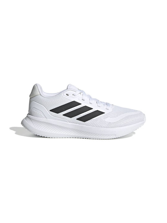 Adidas Αthletische Kinderschuhe Laufen Runfalcon 5 Weiß