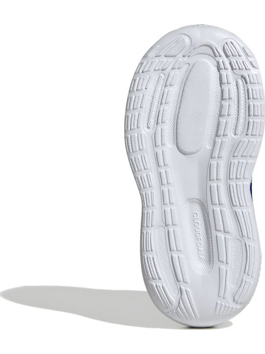 Runfalcon 5 Αθλητικά Παιδικά Παπούτσια Running με Σκρατς Lucid Blue / Cloud White / Lucid Lemon