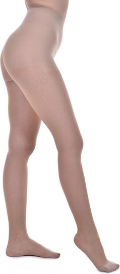 Firtech Pantyhose Graduated Compression White