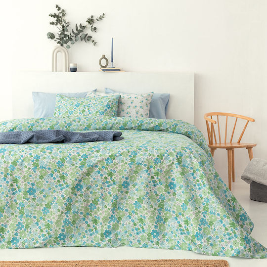 Palamaiki Сет Чаршафи с Ластик 110x200+30см. Fashion Life Fl6232 Зелен 3бр