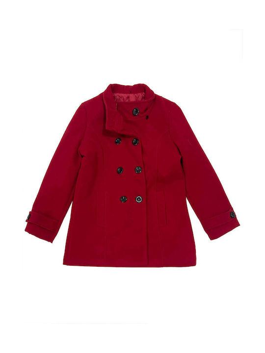 Ustyle Kids Coat with Hood Red