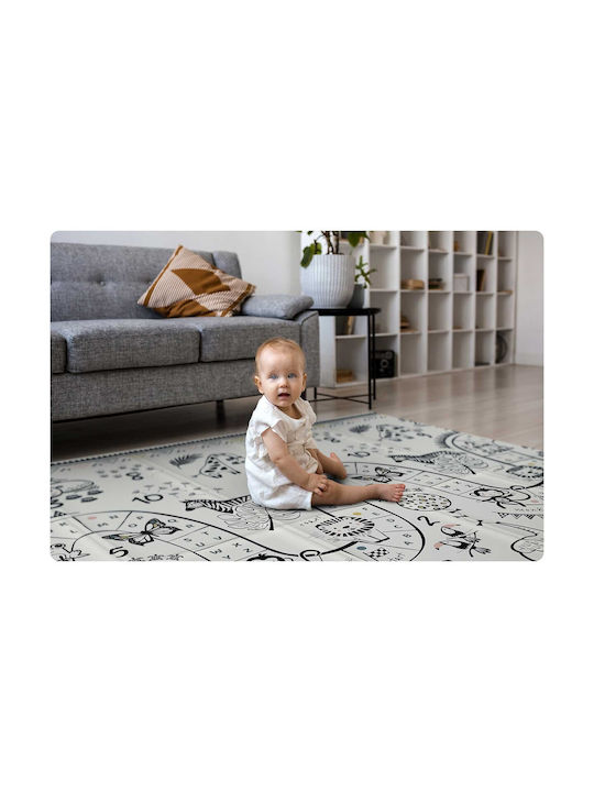 Nukido Χαλάκι Δραστηριοτήτων Γαλάζιο 200x180cm Πάχους 10mm