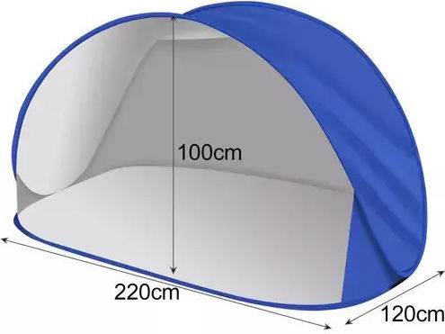 Σκηνή Pop Up 3 Ατόμων Μπλε