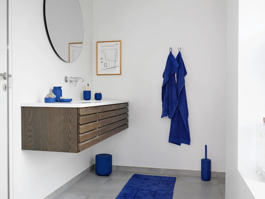 Zone Denmark Ume Plastic Bathroom Basket 4lt Blue Zone Denmark Ume Plastic Bathroom Basket 4lt Blue