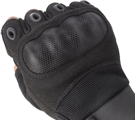 Spartan Tactical Στρατιωτικά Γάντια σε Μαύρο χρώμα