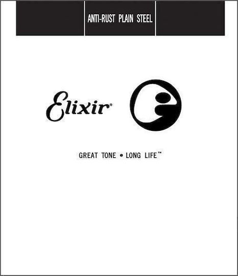 Elixir Single Steel String for Electric Guitar Anti-Rust Plain 14"