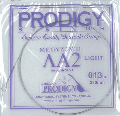 Prodigy Single String for Bouzouki Light A (La) .013"