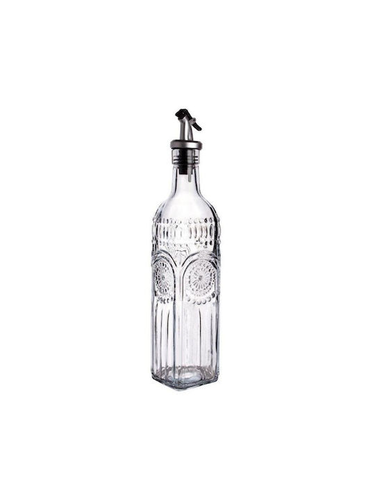 Max Home Δοχείο Λαδιού Γυάλινο με Ροή 500ml