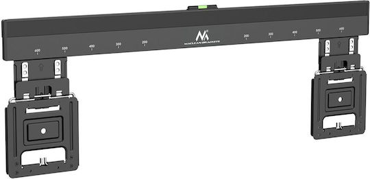 Maclean Energy MC481 Стойка за телевизор Стенен до 80" и 75кг Черен