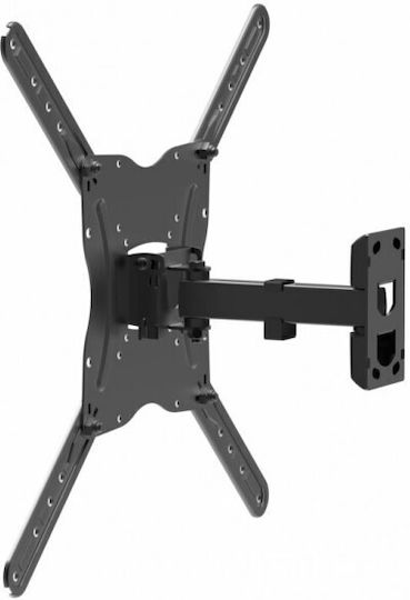 Serioux SRXA-TV3101X Βάση Τηλεόρασης Τοίχου έως 65" και 30kg Μαύρο
